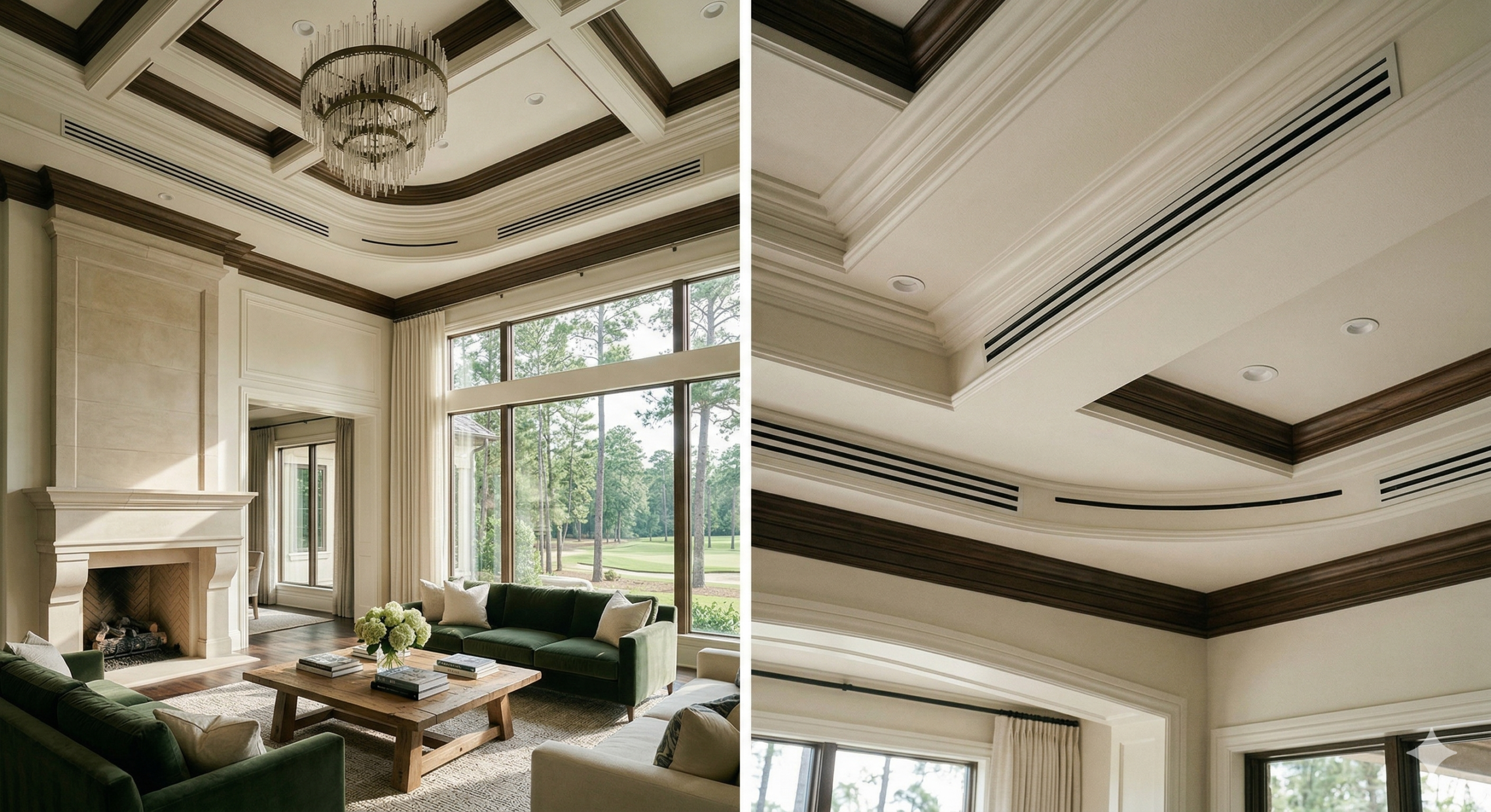 Architectural HVAC Linear Slots Carlton Woods