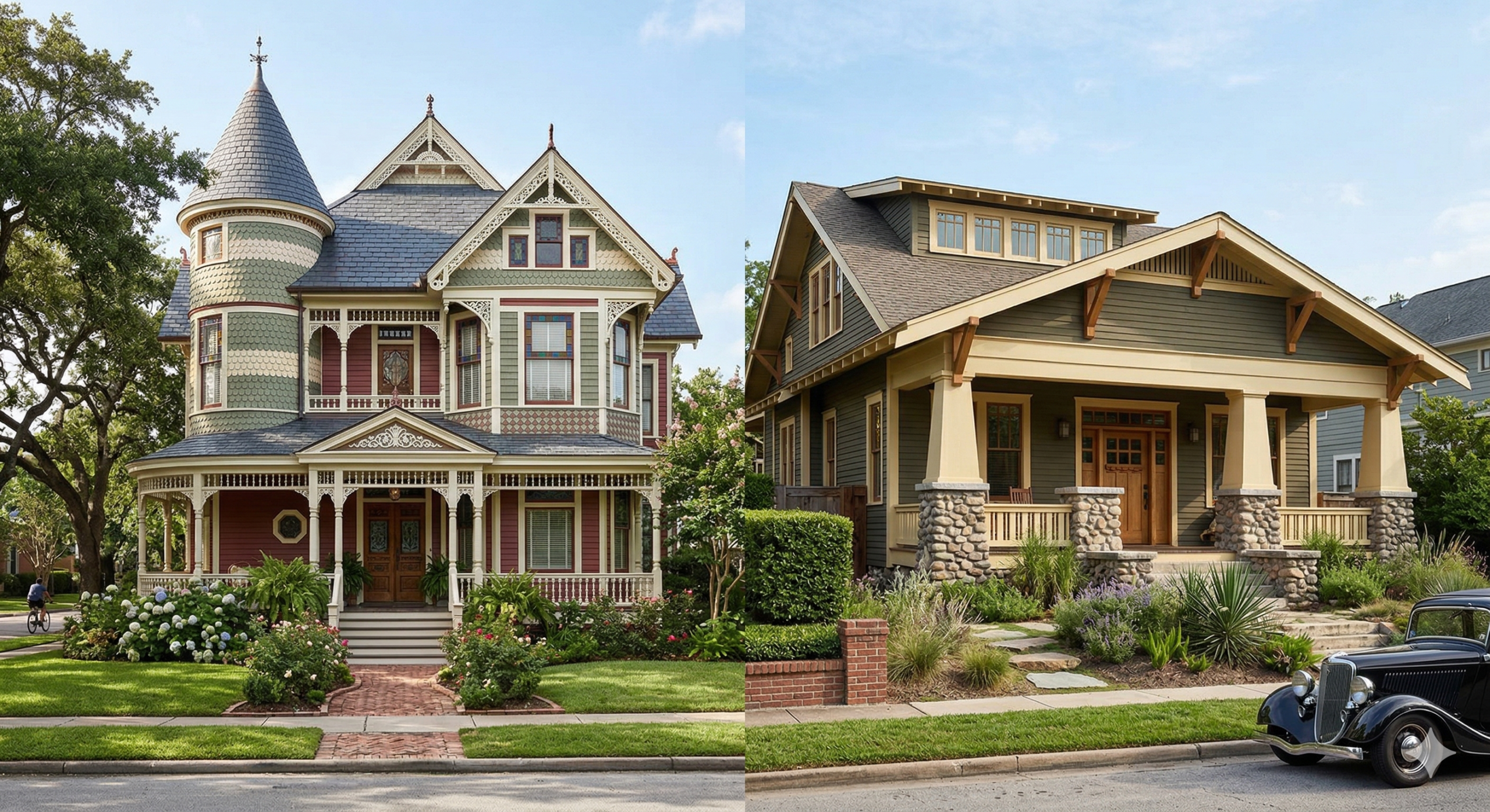 Braeswood Place Historic Architecture